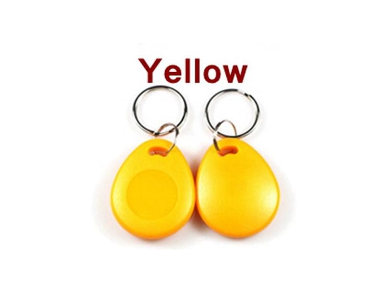 10PCS/LOT Key Ring Rewriteable ID Blank Card EM4XX ID Blank Card 125KHZ Carousel 1