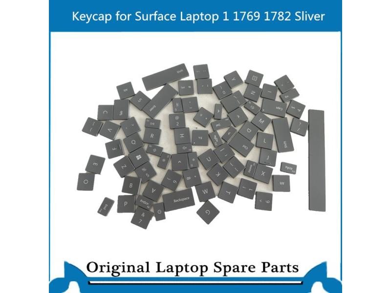 Original For Microsoft Surface Laptop 1 2 1769 1782 Key Cap English Sliver US Carousel 1