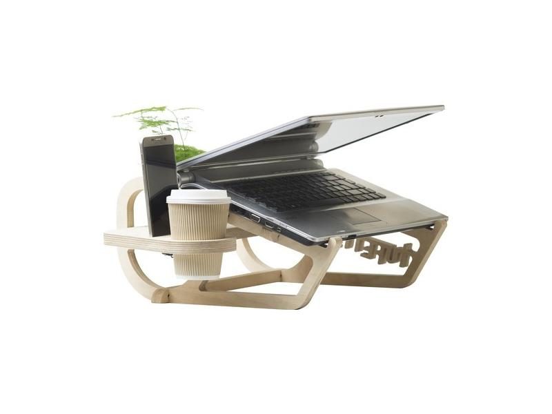 Tufetto Wocoo Wood Notebook Stand Carousel 1