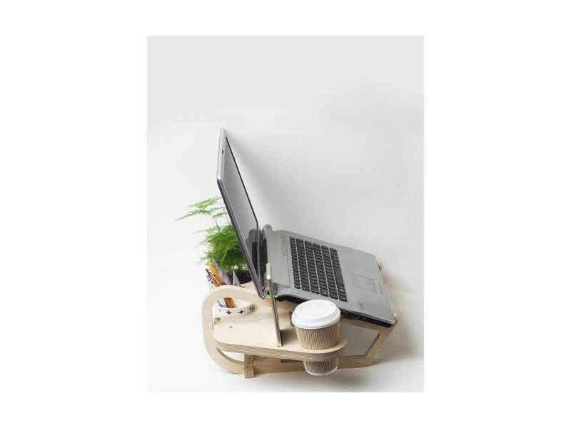 Tufetto Wocoo Wood Notebook Stand Carousel 1