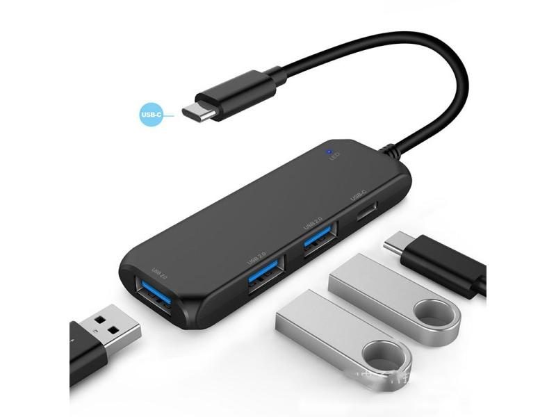 USB C Hub With TF SD Reader Slot 3.0 PD/Thunderbolt 3 For MacBook New 15.6/13 Carousel 1