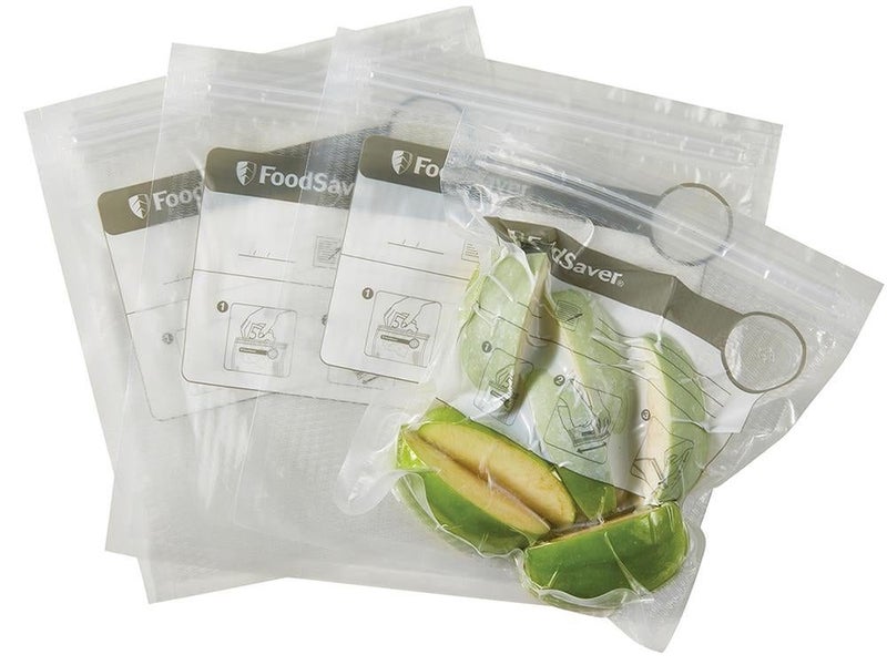 FoodSaver Reusable Vacuum Zipper Bags - Clear (VS0500) Carousel 1