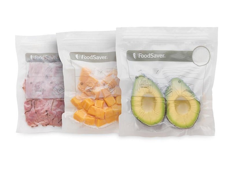 FoodSaver Reusable Vacuum Zipper Bags - Clear (VS0500) Carousel 2