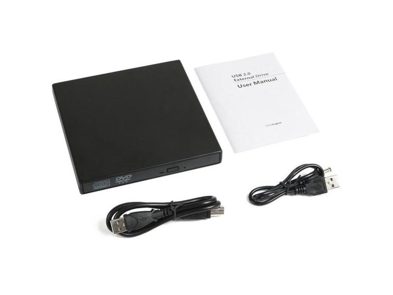 USB External DVD CD RW Disc Burner Combo For Windows 98 8 10 Laptops Pcs Carousel 1