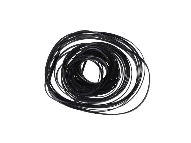 50PCS Universal Assorted Common Flat Rubber Belt Mix Cassette Tape Machine Belt Carousel 1