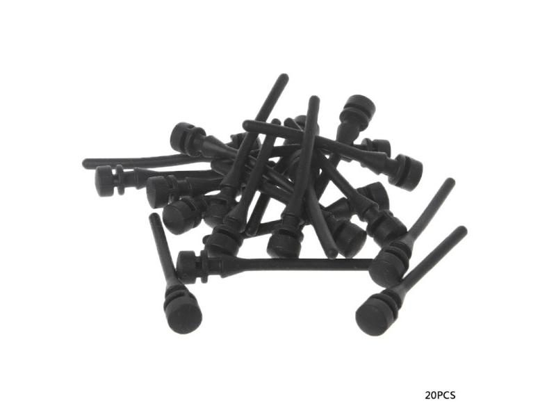 Computer PC Case Fan Mouting Pin Anti Noise Vibration Silicone Screws 20PCS/Set Carousel 1