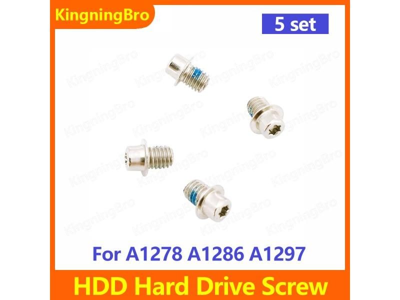 5 Set New HDD Hard Drive Screw For Macbook Pro A1278 A1286 A1297 HDD Screw Carousel 1