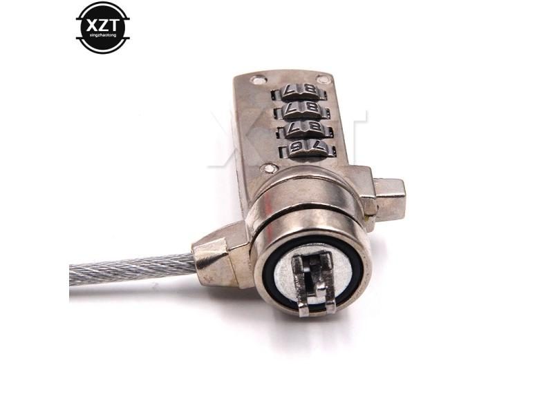 4-digit Security Code Lock Laptop Anti-theft Chain Combo Lock Carousel 1