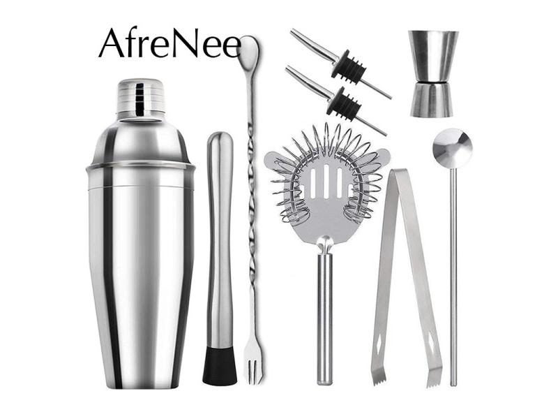 Profissional Cocktail Shaker Set Bartending Equipment Bar Wine Martini Drink Carousel 2