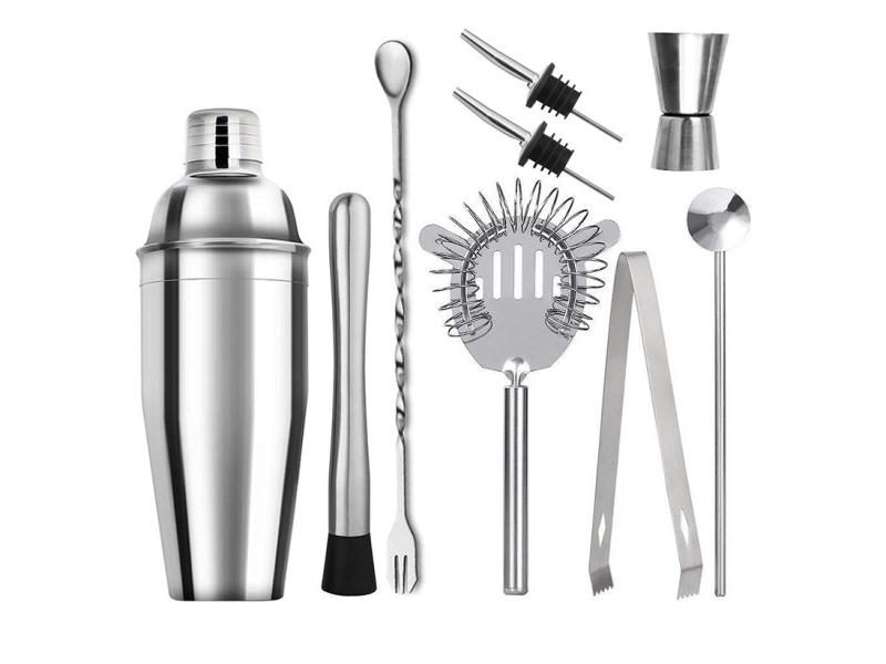 Profissional Cocktail Shaker Set Bartending Equipment Bar Wine Martini Drink Carousel 1