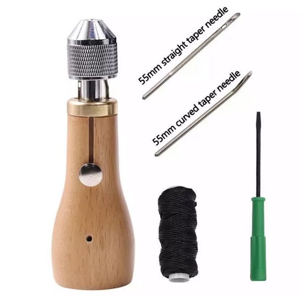 Brand New Leatherworking Punch Sewing Machine Awl Kit Craft Tools *Hot Sale* Carousel 2