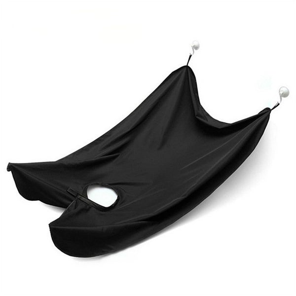 Male Shaving Beard Catcher Cape Care Bib Face Shaved Hair Adult Bibs Shaver C... Carousel 1