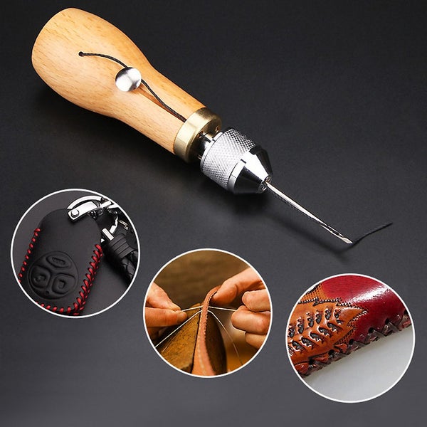 NEW new Leatherworking Punch Sewing Machine Awl Kit Craft Tools*Hot SALE Carousel 2