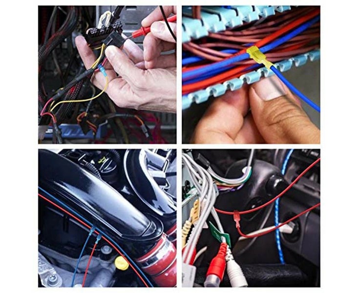 240PCS T-Tap Wire Connectors, Self-Stripping Quick Splice Electrical Terminals Carousel 5