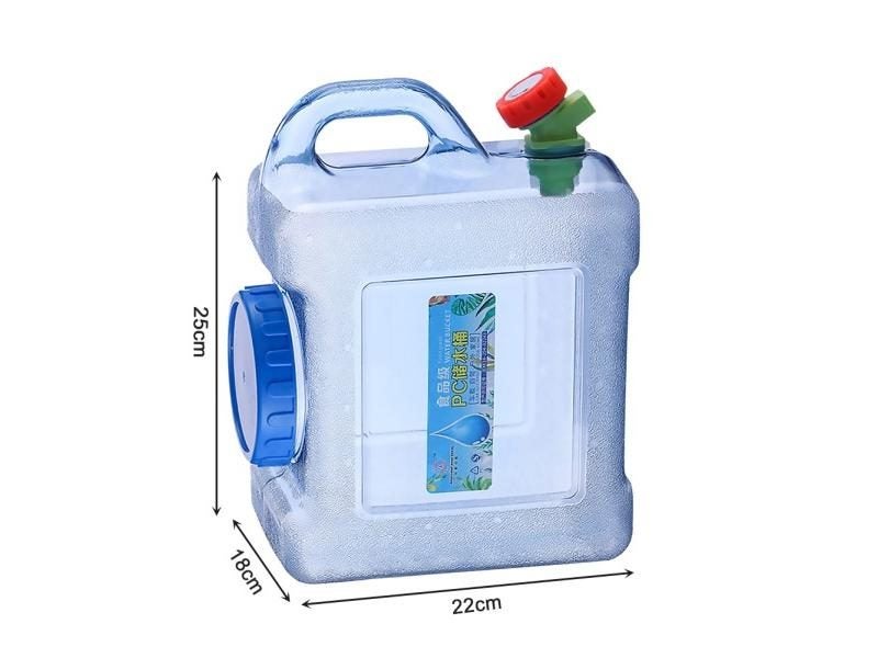 5/10/15L Portable Outdoor Driving Water Tank With Faucet For Camping Carousel 1