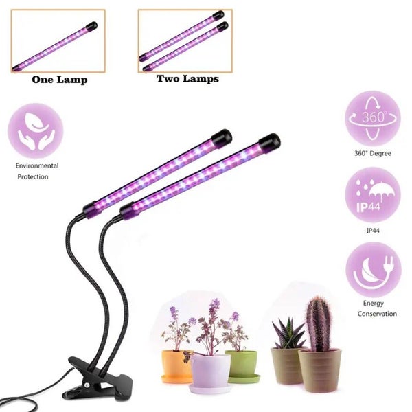 20W LED Plant Growth Lamp USB Full Spectrum Panel Carousel 2