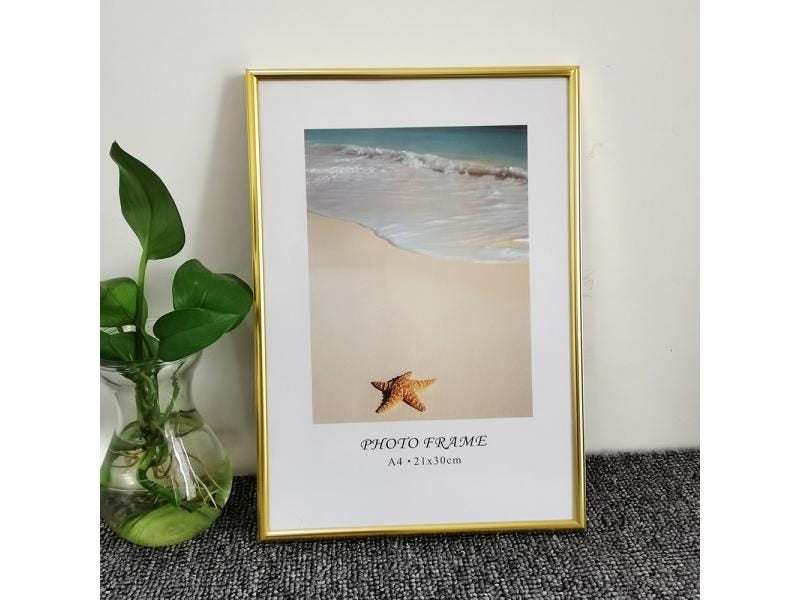 Aluminum Picture Frame Classic Certificate Frame For Wall Hanging With Plastic Carousel 1