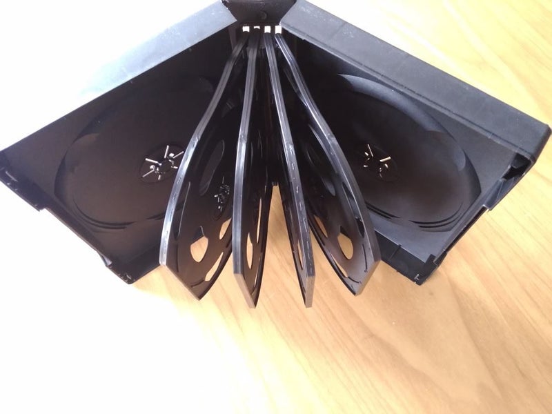 / Seconds - Black 10 disc DVD Cases Carousel 1