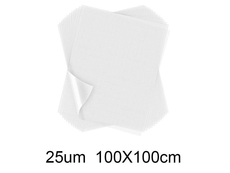 1pcs Water-soluble Embroidery Stabilizer Cold Water-soluble Film Water-soluble Carousel 1