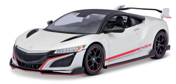 Maisto 1/24 Acura NSX 2018 White/Red **NEW IN BOX** Carousel 1