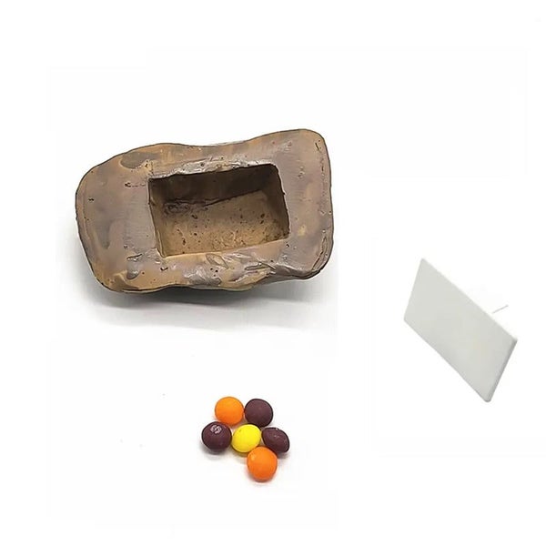 Concealed Stone Key Keeper Spare Fake Rock Outdoor Storage Key Holders Carousel 6