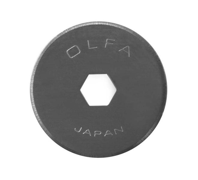 OLFA® 18mm Rotary Cutter Blade, 2-Pack Carousel 1