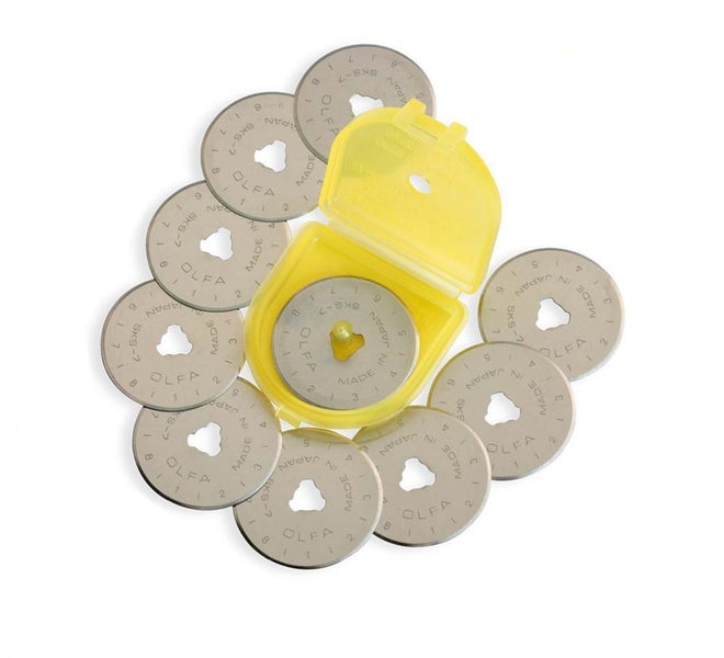 Olfa 28mm Rotary Cutter Blade - 10 Pack Carousel 1