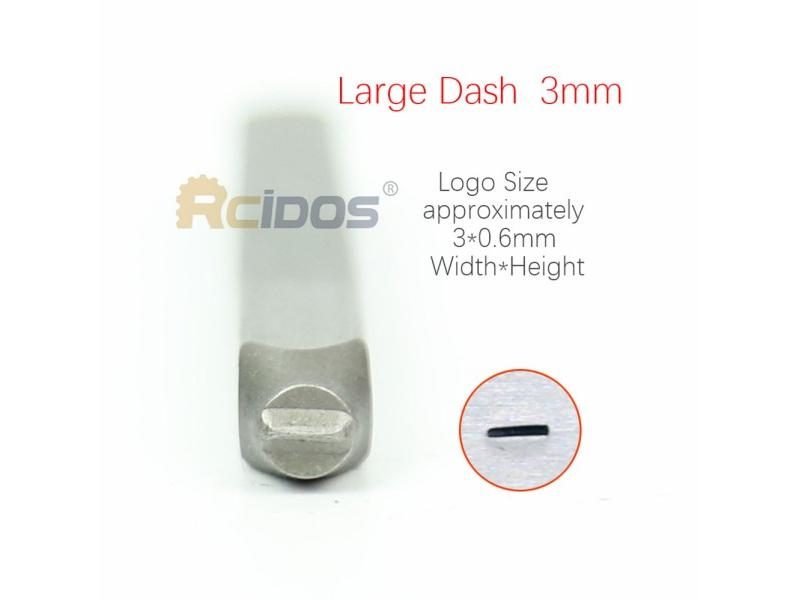 RCIDOS Dot / Dash Signature Design Stamps DIY Bracelet/Jewelry Symbols Steel Carousel 1