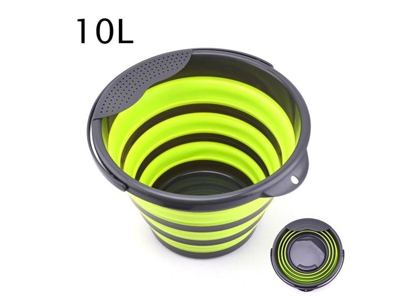 4L/5L/10L Collapsible Bucket Portable Folding Bucket Water Bucket Container Carousel 1