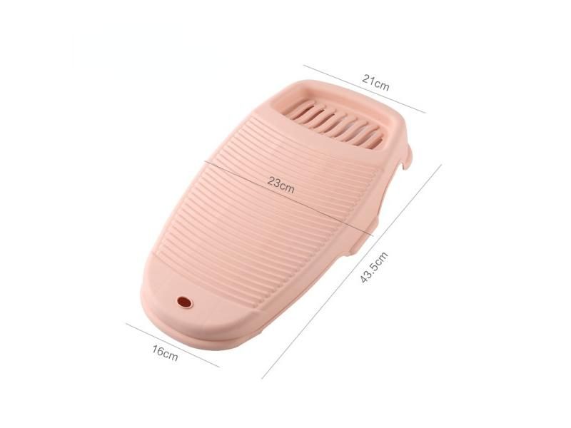 Thickened Ribbed Washboard With Antislip Design Clothes Basin Washboard Thicken Carousel 1