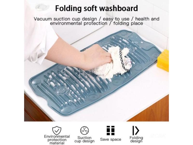 Silicone Scrubbers Personal Laundry Socks Non Slip Laundry Mat Multifunctional Carousel 2