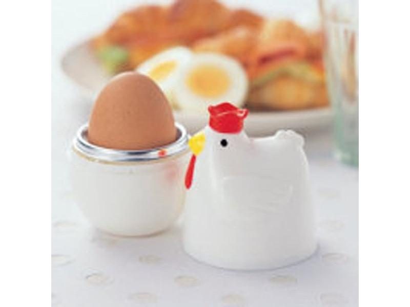 Microwave Egg Cooker For Soft Medium Hard Boil Chicken Shape Carousel 1