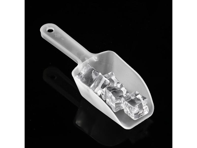 1Pcs Plastic Ice Scoops Mini Transparant Ice Shovel Party Bar Et Kitchen Gadget Carousel 1