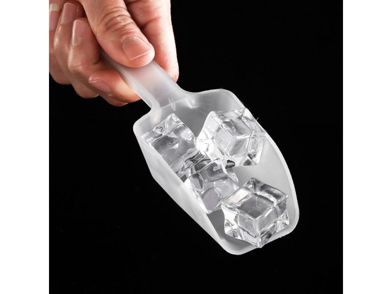 1Pcs Plastic Mini Transparant Ice Scoop For Party Kitchen Gadget Carousel 1