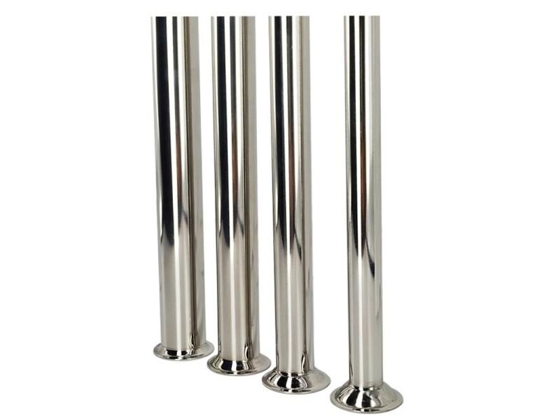 4 Pcs / Set Food Grade Stainless Steel Sausage Filling Nozzles Tubes Carousel 1