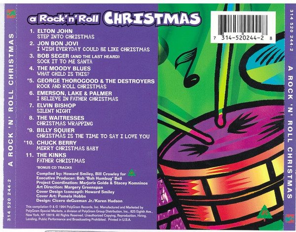 Various Artists ~ A Rock 'N' Roll Christmas [2CDs] Carousel 2