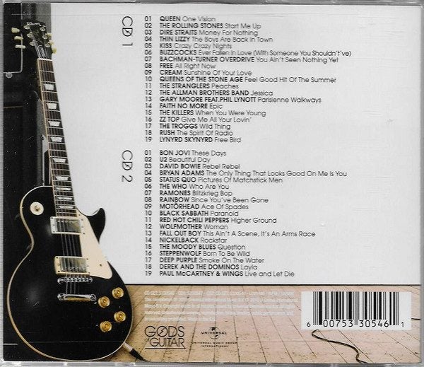 Various Artists ~ Gods Of Guitar [2CDs] Carousel 2