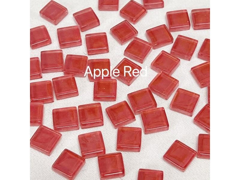 50 Pieces Of Transparent Mosaic Glass Tiles Multi-color Pieces Free Stone DIY Carousel 1