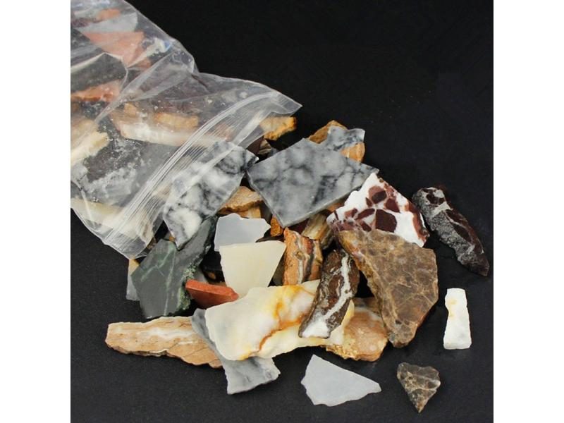 250g DIY Mosaic Fragments Irregular Shaped Handmade Stone Ice Jade Porcelain Carousel 1