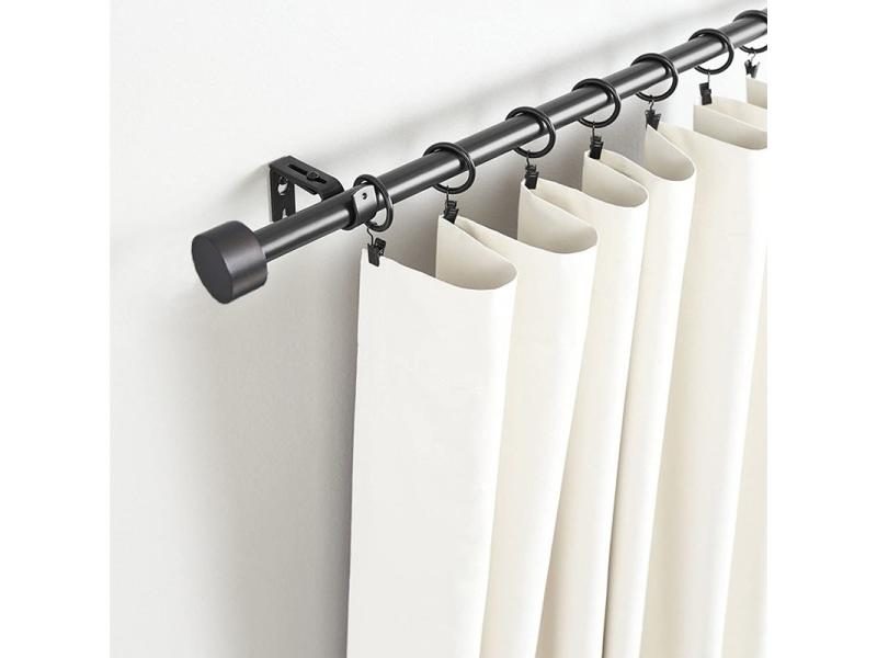 Heavy Duty Shower Curtain Rods 35-120INCH Adjustable With Brackets Carousel 2
