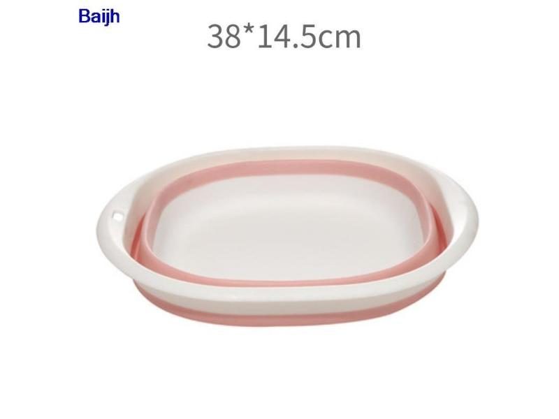 Portable Folding Basin For Dirty Clothes Underwear Cleaning Kitchen Sink Use Carousel 1