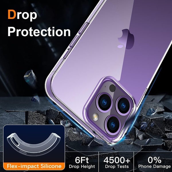 1x Shockproof Shockproof Phone Cover for iPhone 16 Pro Carousel 2