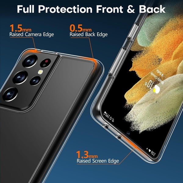 1x Shockproof Shockproof Phone Cover for Samsung S21 Ultra Carousel 2