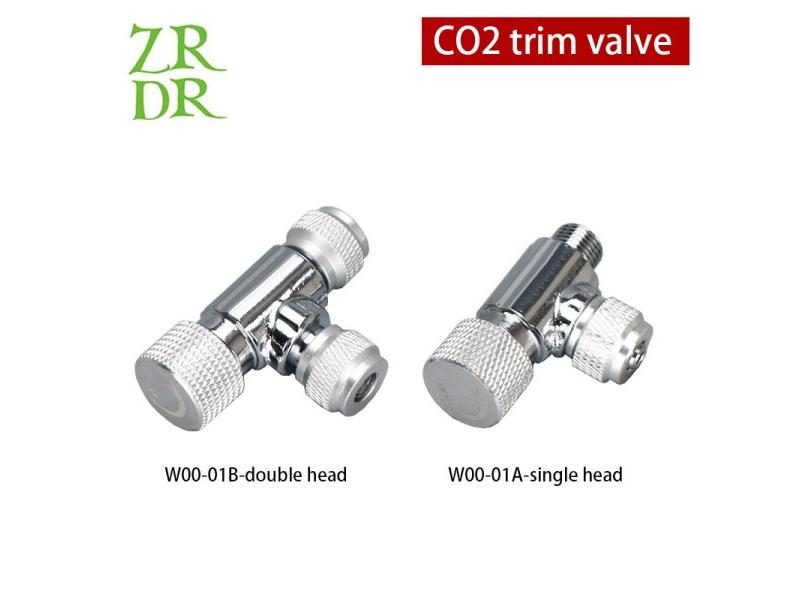 ZRDR High Quality Needle Valve Regulator For 4 6mm Co2 Tube In Aquarium Co2 Carousel 2