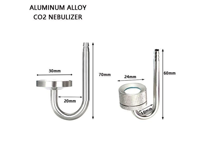 Aquarium CO2 Atomizer Pressure Reducing Valve Diffuser Carousel 2