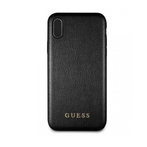 Official Guess Black PU Leather Phone Case for iPhone XS Max Carousel 2