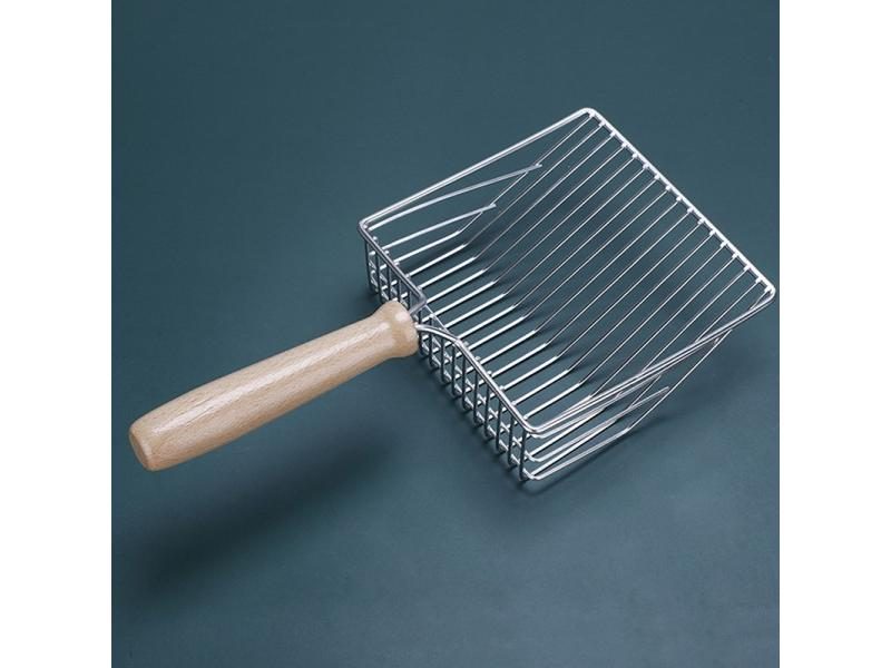 Stainless Steel Cat Litter Shovel Reptile Sand Shovel Net Sieve Carousel 2