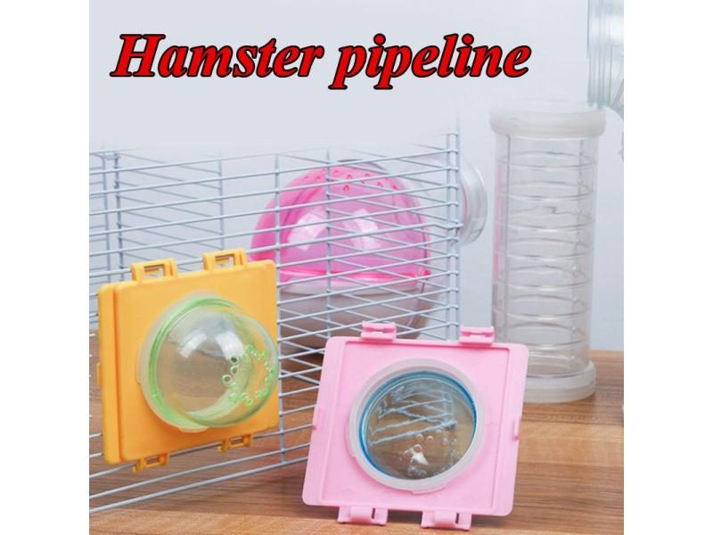 DIY Hamster Cage Pipeline Tunnel Toy Interface Fitting Carousel 2