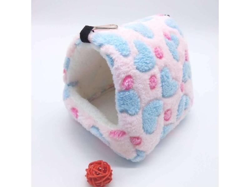 Pet Hamster Winter Warm House Plush Hanging Bed For Small Animals Carousel 1