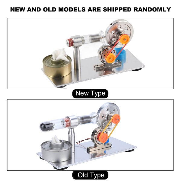 Single Cylinder Sterling Engine Model Physics Carousel 3